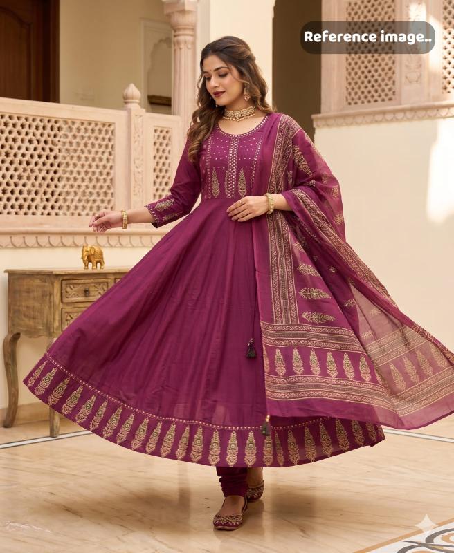 Krunique anarkali stitched kurti wholesale